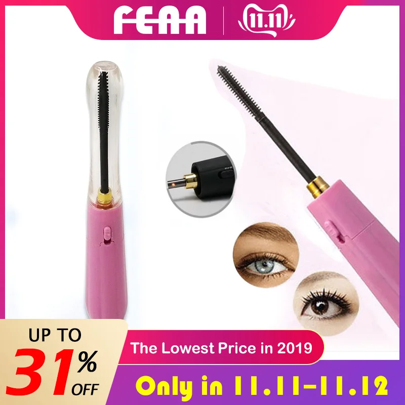 

Magic Portable Mini Electric Heated Eyelash Curler Long Lasting Heated Perm Natural Eye Lashes Curling Tool Makeup Beauty Tools