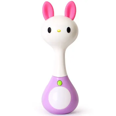 Милые детские игрушки EQ хлопки желтая утка младенческой Brinquedos Bebe Электрическая универсальная игрушка для детей Дети Прямая - Цвет: Rabbit