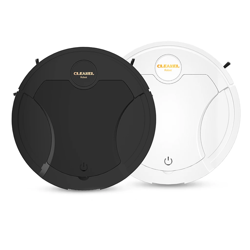 Smart Robot Vacuum Cleaner USB Charging Home Floor Sweeper Multifunctional UV Disinfection Lamp Spray Humidification