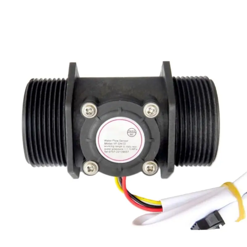DN40 DN50 Water Flow Sensor Hall Flowmeter Meter Counter Instrument Measurement M7DA