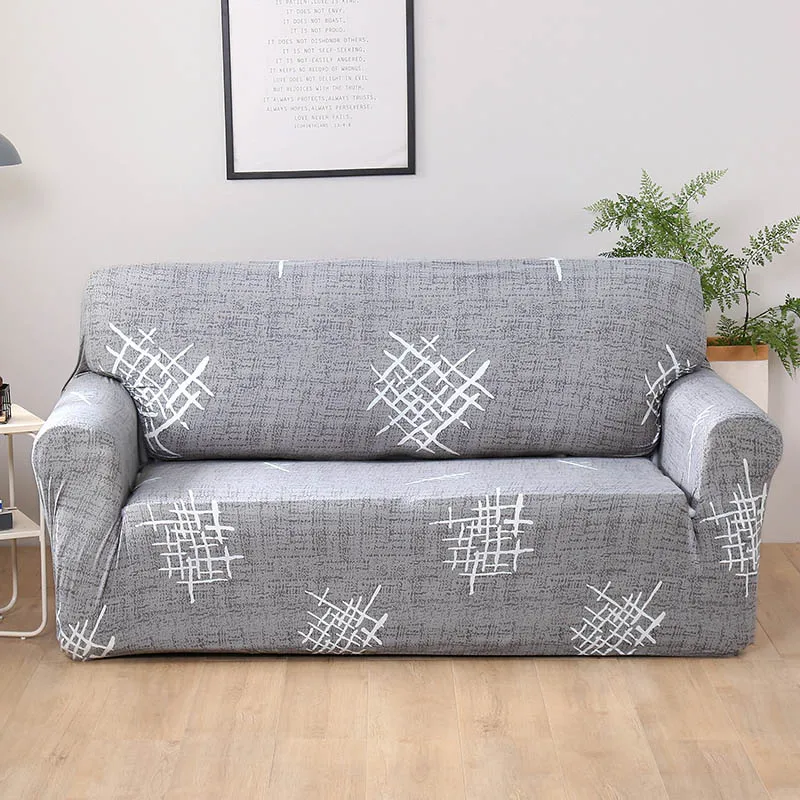 Color 6 Stretch Sofa Cover Slipcovers Elastic All-inclusive Couch Case for Different Shape Sofa Loveseat Chair L-Style Sofa Case - Цвет: Color 6