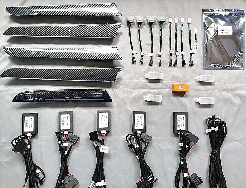 11 replacement 21 color Multicolor Led ambient light interior footwell