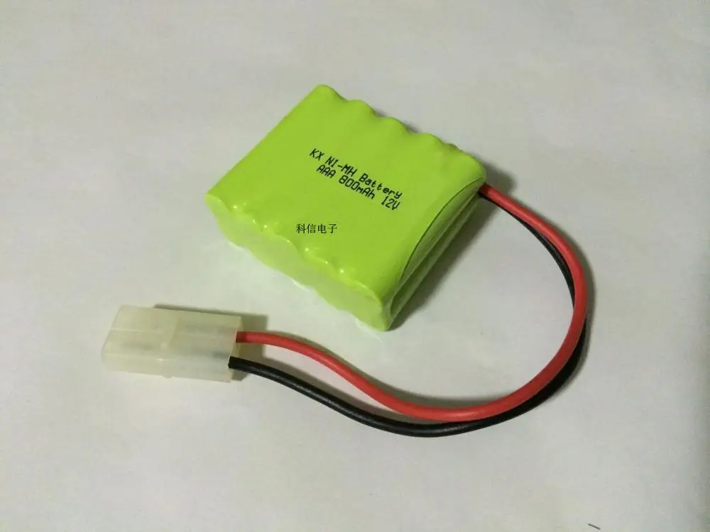MasterFire 10 упак./лот Ni-MH 12V 800mAh Ni-MH AAA аккумулятор Пакет перезаряжаемых батарей с вилками