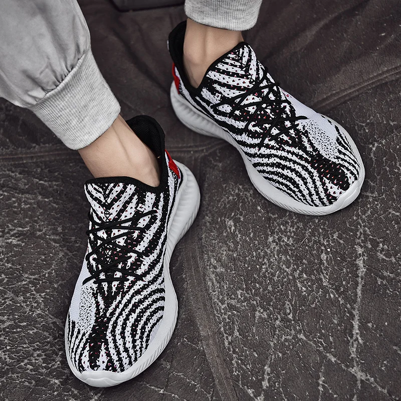 

Running Shoes for Man free shipping Brand Sports Jogging Footwear Outdoors Lightweight Breathable Man Sock Sneakers Men bigsize