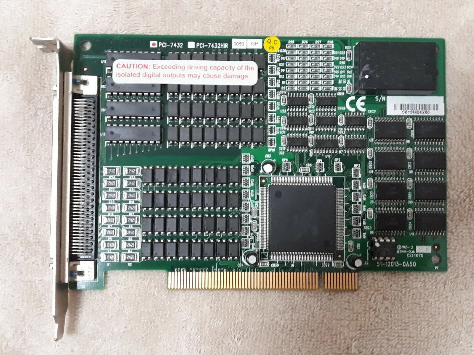 Карта захвата PCI/высокоскоростной цифровой I/0 карты PCI-7432 PCI-7434