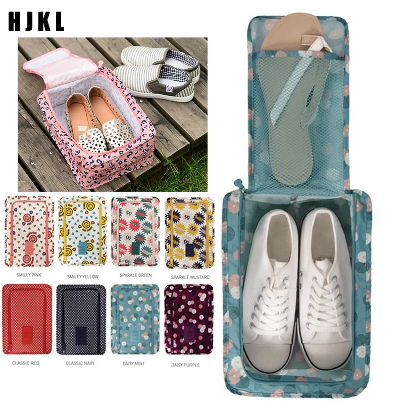 

HJKL Waterproof Shoes Bag Pouch Storage Travel Bag Portable Shoes Organizer Sorting Pouch Zip Lock Home StoragePortable shoe bag