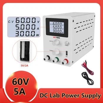 

DC Lab Bench Power Supply 30v 10a 60v 5a Adjustable Switching Laboratory Power Source Digital Bench Power Source 110V 220V