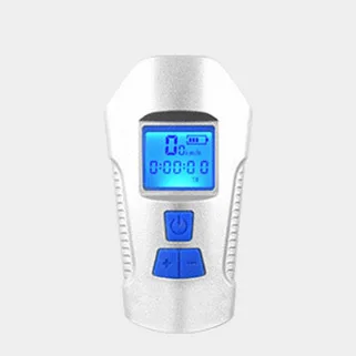 Передняя фара для велосипеда Интеллектуальный компьютер USB зарядка фонарик 350 люмен яркий свет 120 дБ Сигнализация Велоспорт водонепроницаемый - Цвет: Silver