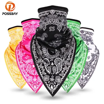 

POSSBAY Motor Windproof Scarf Multifunctional Half Face Mask Motor Balaclavas Biker Face Shield Outdoor Breathable Face Shield