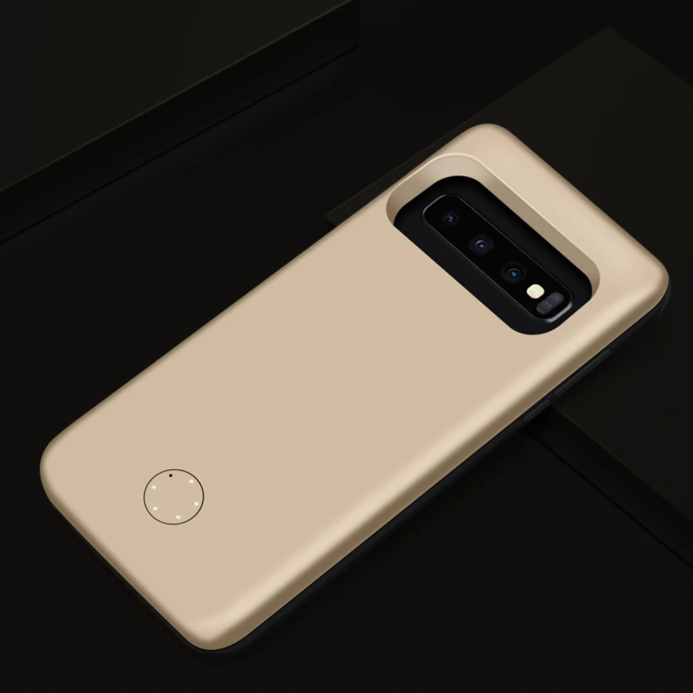 Battery Charger Case for Samsung Galaxy S10/S10E/S10 Plus Soft TPU Battery Case Equipped With Power Level Indicator LED