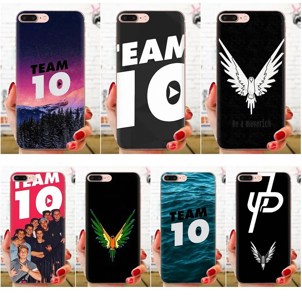 Jake Paul Team 10 для Huawei Honor Mate Nova Note 20 20s 30 5 5I 5T 6 7I 7C 8A 8X 9X Pro Lite Play TPU Design | Мобильные