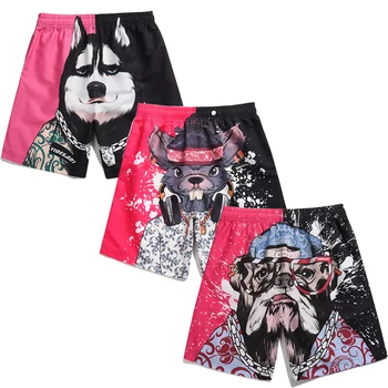 

Men Shorts Men's Beach Pants Men's Quick-Dry Pants Waterproof Men's Surfing Pants Hawaii Pants Men's Animal Printed Beach Pants