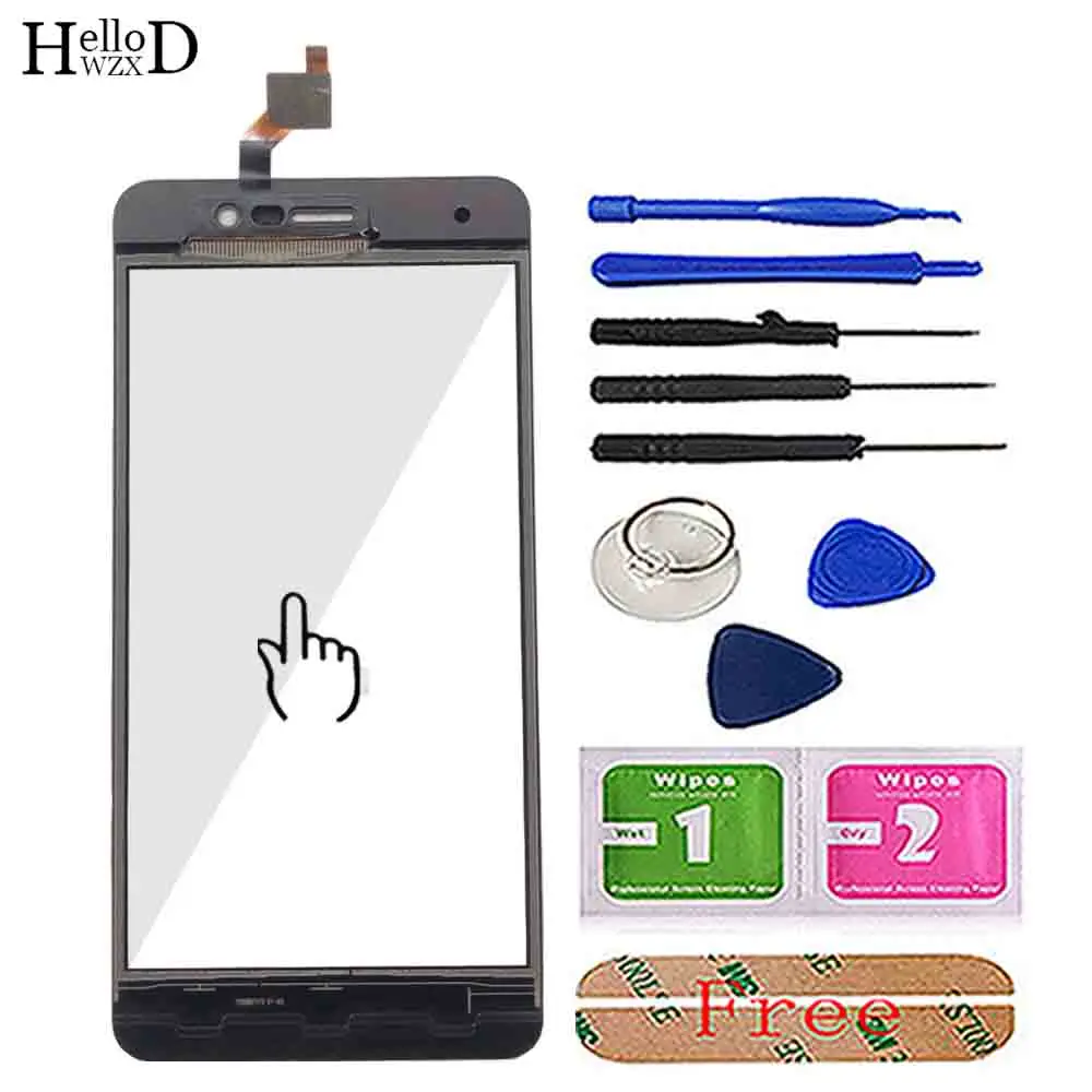 Touch Screen Panel For BQS5591 BQ-5591 BQ 5591 Touch Screen Digitizer Front Glass Lens Sensor Panel Replacement Tools 3M Glue
