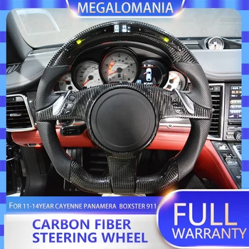 

for 11-14year Cayenne panamera boxster 911 Carbon fiber steering wheel