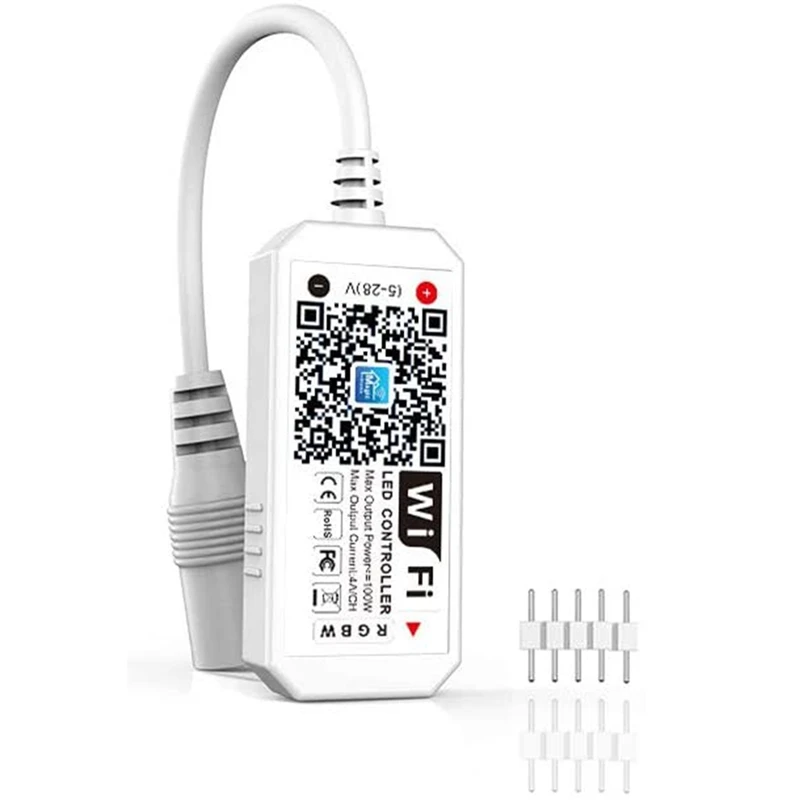 RGBW LED Strip Controller Bluetooth Wifi App Controlled Dimmer Control For Android / IOS System Light Chain | Лампы и освещение