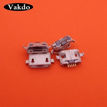 

100pcs/lot for motorola MB525 ME525 mini micro usb charge charging connector plug dock jack socket port replacement parts 5-pin