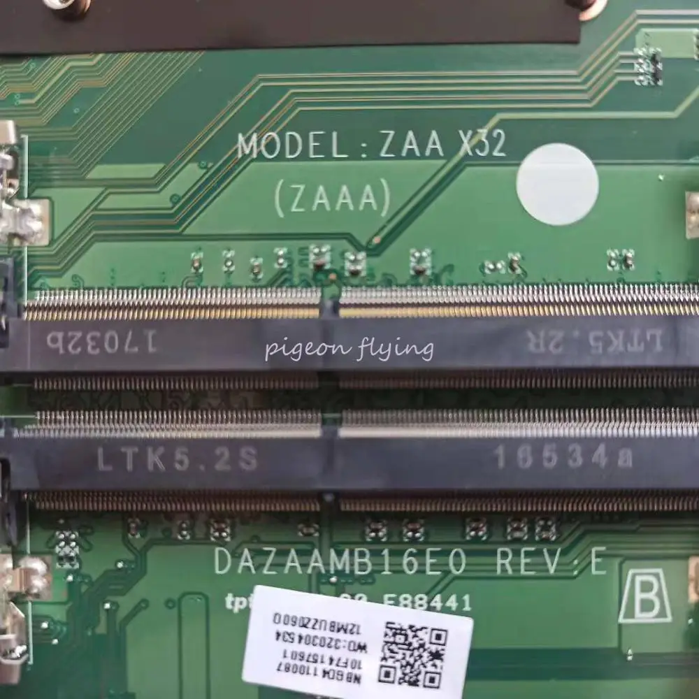wonderful  E5-575G motherboard Mainboard for Acer laptop ZAA X32 DAZAAMB16E0 E5-575 E5-575G CPU:3995U GPU:GF94