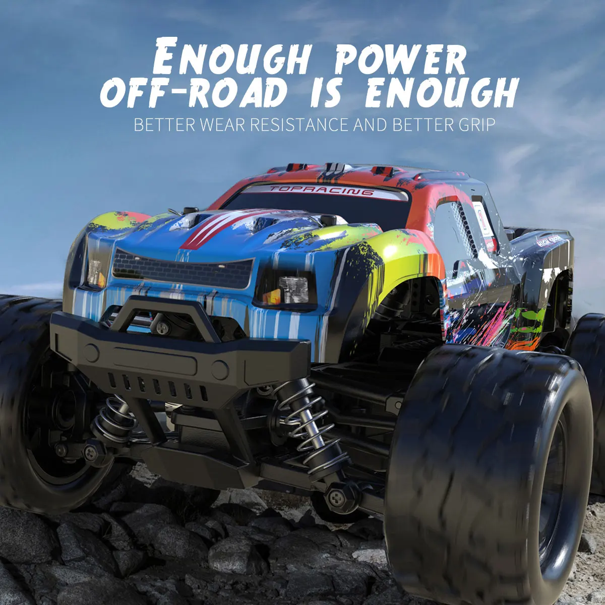 

Nemocargo Remote Control Car RC Monster Truck Offroad 1:18 High Speed Radio Control Car Professional RC Toy Off Road 4x4