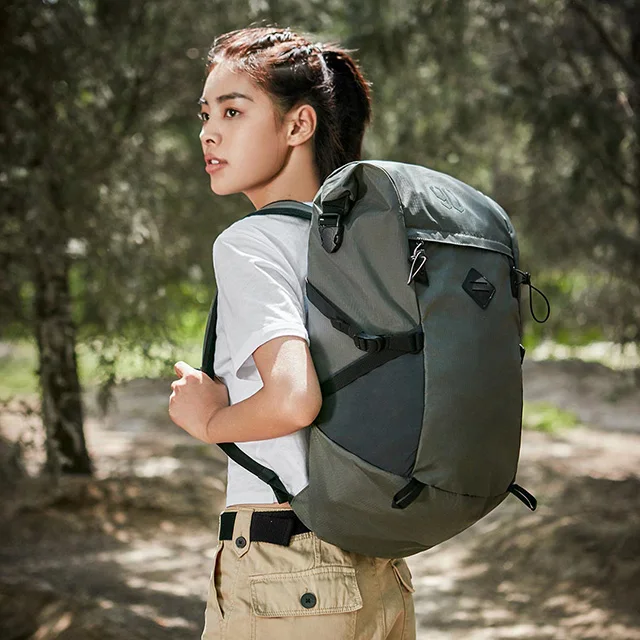 90Fun 25L большой емкости для походов на открытом воздухе рюкзак для мужчин и женщин Multifuntion водонепроницаемый подростковый рюкзак для путешествий Mochilas - Цвет: Армейский зеленый