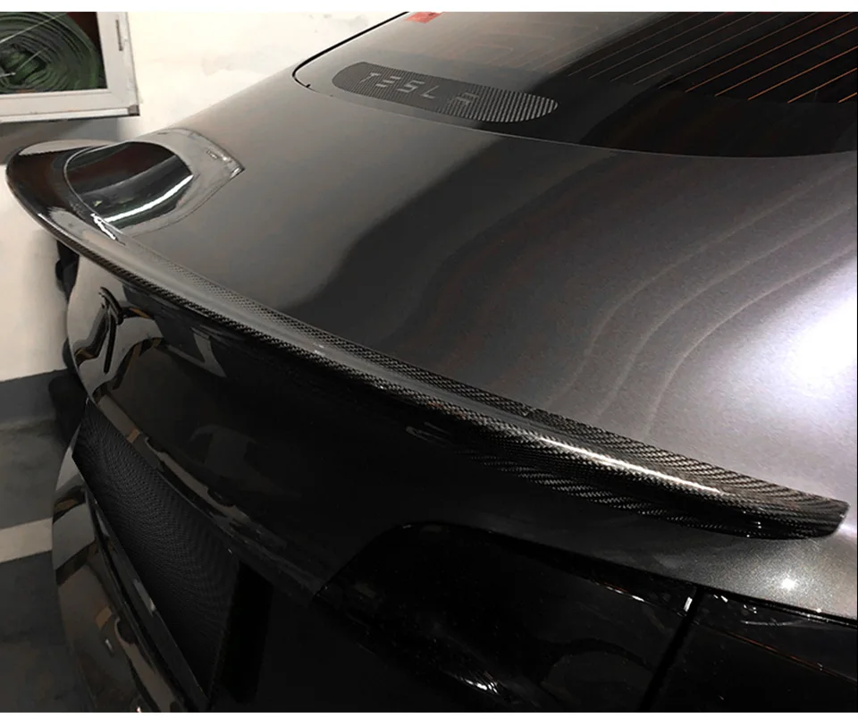 Для tesla модель 3 аксессуары/автомобильные аксессуары карбоновый спойлер tesla модель 3 tesla три спойлера tesla модель 3 карбон/аксессуары