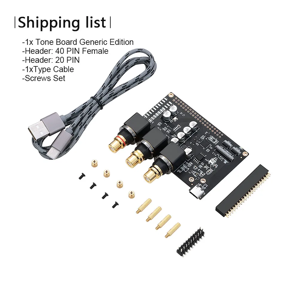 Khadas тональная плата и чехол ES9038Q2M USB DAC Hi-Res аудио макетная плата с XMOS XU208-128-QF48 - Комплект: Комплект 1