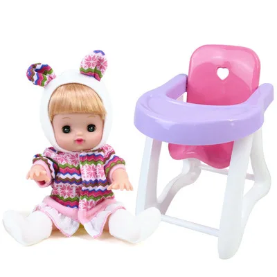 Модная Кукла милая девочка Реборн детская игрушка мини-симуляция 3D кукла