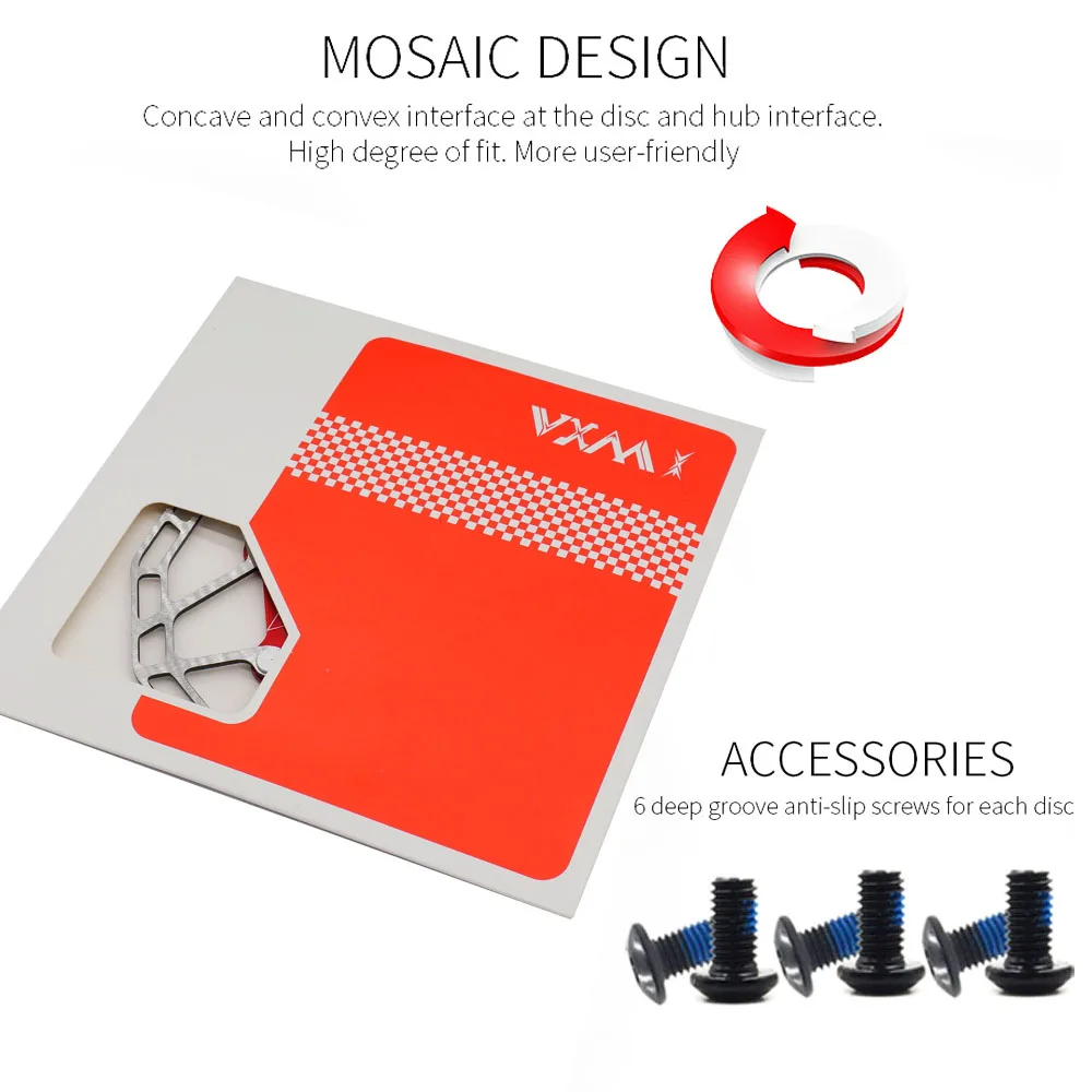 VXM велосипедный дисковый тормоз плавающие роторные колодки из нержавеющей стали