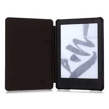 

Cross Pattern Ultra-Thin E-book Case Magnetic PU Leather Flip Stand Protective Cover for Amazon All-New Kindle 10th Generation 2