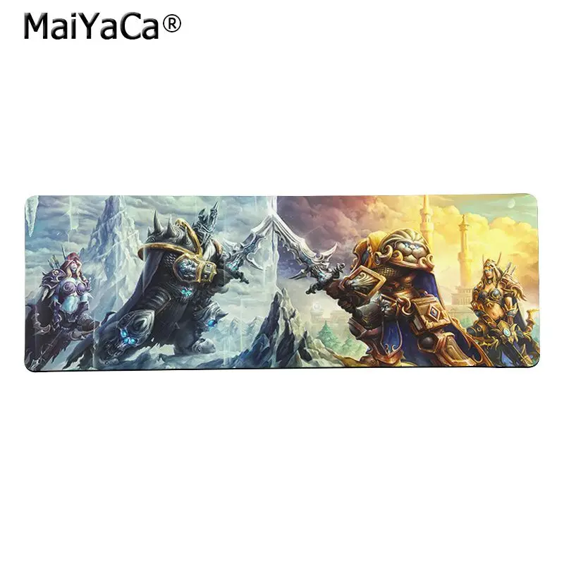 MaiYaCa высокое качество World of Warcraft Arthas DIY дизайн игровой с узором коврик для мыши большой коврик для мыши клавиатуры коврик