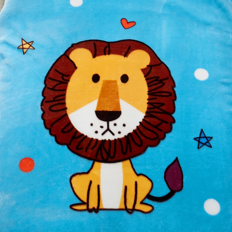 BRAND100x130cm детское или детское одеяло, Мультяшные одеяла, двойное утолщенное Облако Соболь ткань с мягким ворсом одеяла