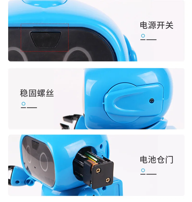 Douyin Intelligent Voice Robot DIY Gesture Sensing Early Education Robot Models Toy Boy Gift