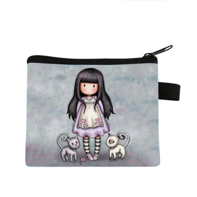 Game Wallet Student Boys And Girls Short Wallet Card Bag Pocket Change Purse Cute Coin Purse Clear Purse Small Pouch coin Bolsa