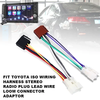 

Plug Wire Connector Adaptor Line Matched Audio Line Connection Interior ISO Wiring Harness Cars Dedicated for Toyota