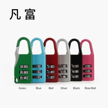 

Luggage Code Lock Combination Secure Approved three Digit password lock suitcase combination tool lock accessories code lock