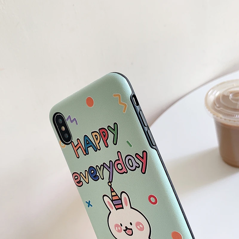 Рельефные шелковые текстурные чехлы для huawei P20 P30 Lite Mate20 Pro Счастливый Кролик Мягкий чехол для Honor 10 8X V20 20Pro Nova 3 4 5 5i