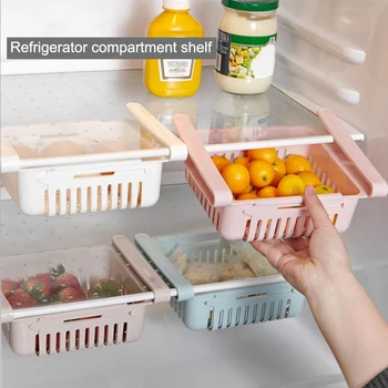 

Refrigerator Partition Layer Durable Storage Rack Fruit Vegetable Holder TN99