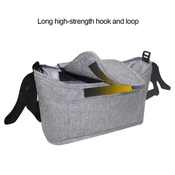 

Baby Stroller Storage Bag Cart Accessories Multi-Function Universal Large Capacity Storage Hanging Bag Baby Stroller Storage Bag
