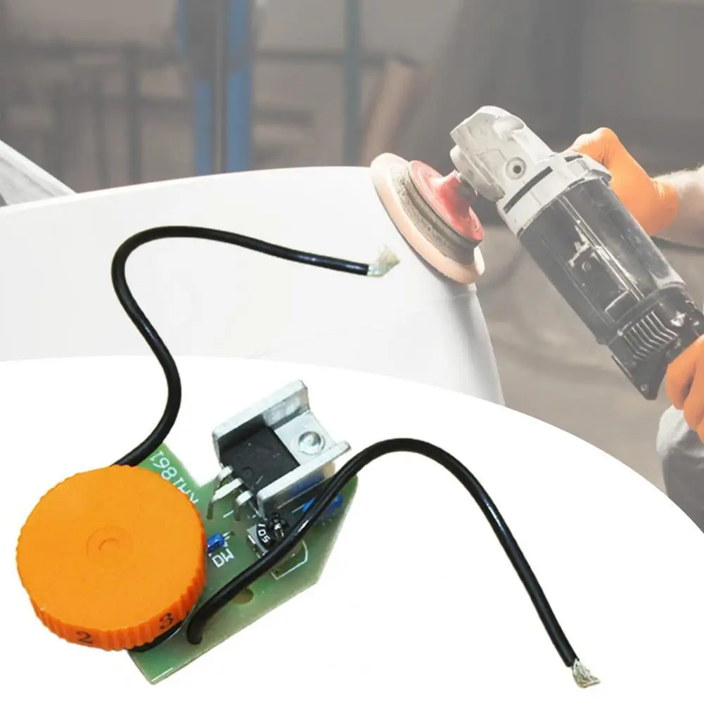 แรงดันไฟฟ้า250V Speed Controller สวิทช์ High Power Practical เครื่องขัดความเร็วสูงสำหรับเครื่องบดมุมเปลี่ยน 1