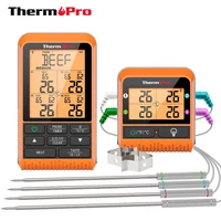 ThermoPro TP829 Backlight 4 Meat Probes 300M Wireless Barbecue Oven Thermometer For Meat Digital Kitchen Meat Thermometer Timer 1