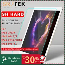 9," закаленное Стекло для iPad Air 1 Air 2 Стекло-цифровой преобразователь для iPad 2/3/4 5 6 Tablet HD из закаленного стекла для iPad Pro 9,7 iPad