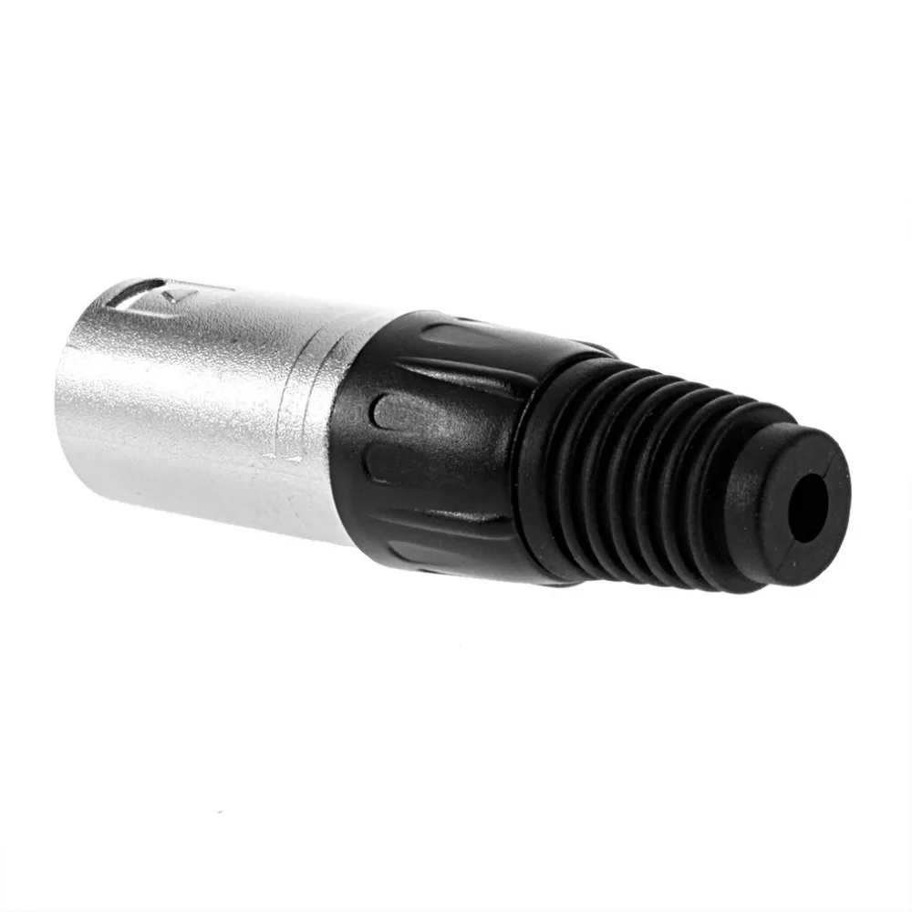 Top Selling Hot 1Pc Type Mic Microphone XLR Male Female 3-Pin Audio Cable Connector Professional Microphone Adapter the Hotest