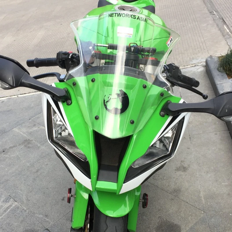 Ветра Экран для 2011 2012 2013 Kawasaki Ninja ZX10R ZX-10R ZX 10R, возрастом 11, 12, 13, 14, 15, ветер Экран дефлекторы лобового стекла