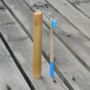 

1pc Eco friendly Bamboo Toothbrush Bristles Biodegradable Plastic-Free Oral Care Toothbrush Bamboo Handle Brush Free Shipping