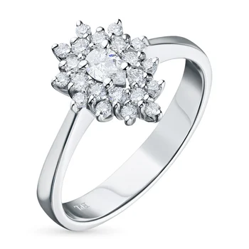 

Ring in white gold with diamonds e0901kts11153700