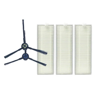 

1 Set Robot Vacuum Cleaner Parts Side Brushes+Filter for Chuwi Ilife X800 A7 A9 X787 X785 Robotic Cleaner Replacement Part Filte