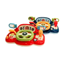 Jouets éducatifs de développement Musical pour enfants, volant de Simulation avec lumière, jouet sonore pour enfants 