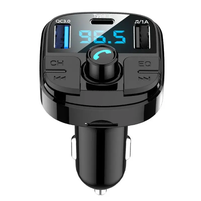 Автомобильный Bluetooth BT29 QC 3,0 беспроводной fm-передатчик MP3 радио адаптер USB зарядное устройство автомобильный комплект Автомобильная электроника адаптер