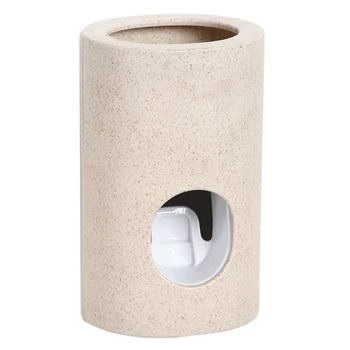 

Automatic Toothpaste Dispenser Squeezers Wall Mount Rack for Bathroom _WK