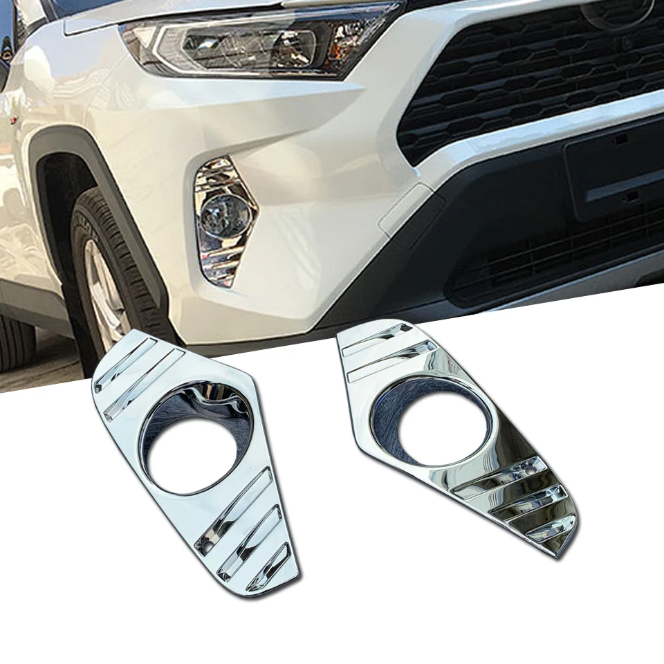 Передняя противотуманная фара рамка крышки для Toyota RAV4 RAV 4 LE XLE Limited Hybrid 2019
