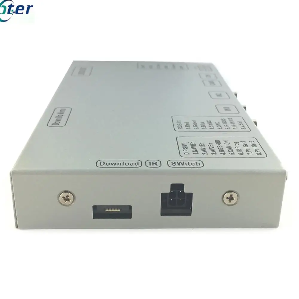 For Citroen RT6 Headunit to add Cameras and TV Tuner Mirror link Video Interface